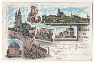 Gruss Aus Deutsch Piekar Piekary Śląskie Silesia Poland 1900 Postcard