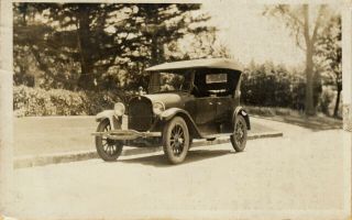 Burlington,  Vt Rppc Advertising Pc For Burlington Motor Sales Inc.  1925