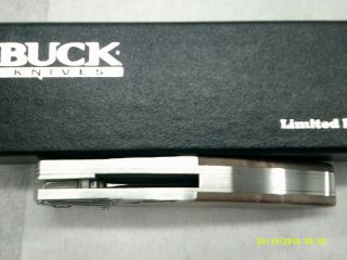 Buck USA Knives Limited Edition Koji Buck Folding Knife 4