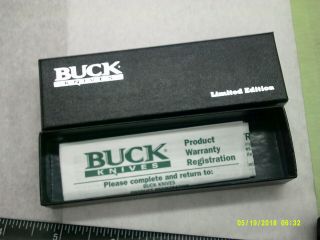 Buck USA Knives Limited Edition Koji Buck Folding Knife 7