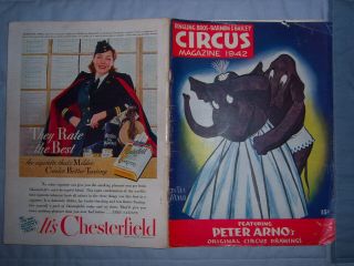 Ringling Bros And Barnum And Bailey Circus Program 1942