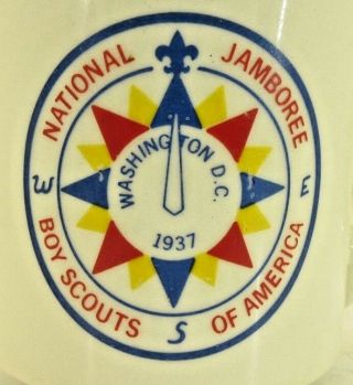 1937 Boy Scout BSA National Jamboree Coffee Mug from Washington DC 2