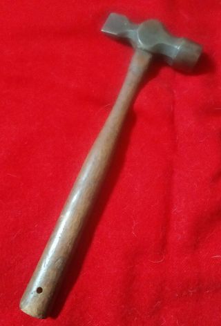 Vintage Straight Peen Hammer Blacksmith Tool Stanley 1 Lb 3 Oz,  Usa