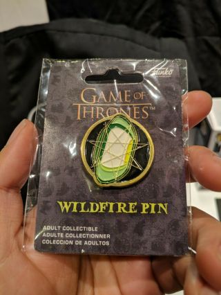 Funko Pop Game of Thrones Night King SDCC 2017,  Wildfire Pin,  HBO Shirt Sz M 4