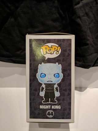Funko Pop Game of Thrones Night King SDCC 2017,  Wildfire Pin,  HBO Shirt Sz M 5