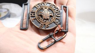 Early Boy Scouts Be Prepared Two Piece Belt Buckle