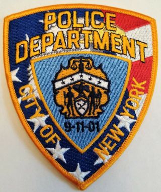 York City Police 9/11 Patch // Nypd // Us