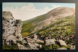Vintage Ballaghosheheen Pass Co Kerry Ireland Color Real Picture Postcard
