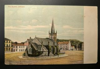 Vintage The Square Listowel Co Kerry Ireland Real Picture Postcard
