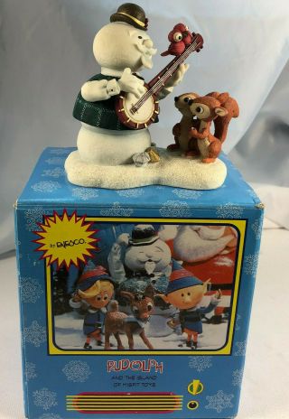 Enesco Rudolph And The Island Of Misfit Toys Sam The Snowman Sings Birds 557560