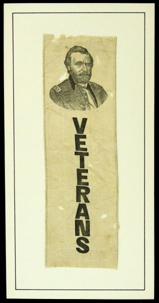 1869 - 1877 Ulysses S.  Grant 18th U.  S.  President Veterans Ribbon