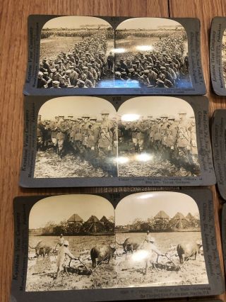 Antique 1904 Monarch Keystone View Co.  Stereoscope Viewer with 11 Cards 4
