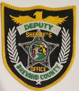 Brevard County Florida Fl Deputy Sheriff Embroidered Color Shoulder Patch