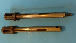 Pair Vintage Stanley No 2358 Miter Box Guide Posts Part With Bearings