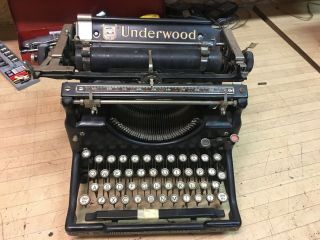 Antique Underwood No.  5 Typewriter