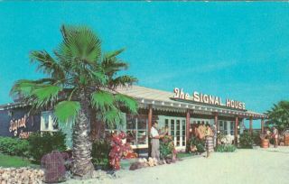 Postcard The Signal House Indian Rocks Beach Fl Novelties China Gifts Unposted