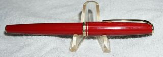 100 Montblanc Generation Rollerball Pen Purple With Gold Plated Trim