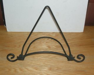 Longaberger Wrought Iron Large Easel/plate Stand Maple Leaf