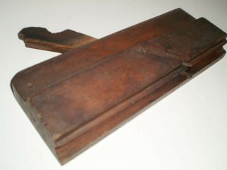 Vintage Wood Molding Plane 3/4 " Iron 9 - 1/2  Long