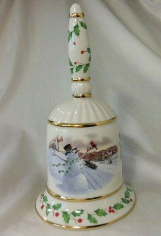 Lenox Annual Holiday Porcelain Christmas Bell 2011 - Limited Edition
