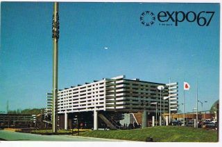 Quebec Postcard Montreal Expo 67 Pavilion Of Japan