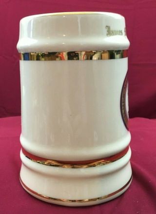 James Madison University Vintage Ceramic Beer Stein Mug W.  C.  Bunting Co JMU 3