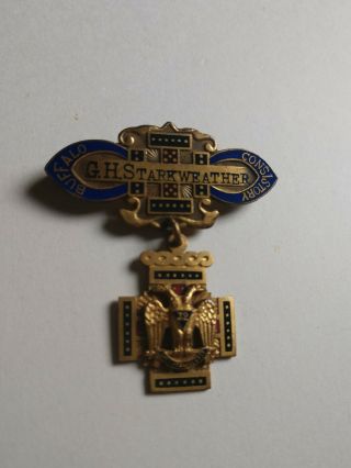 Rare Masonic 32nd Degree Scottish Rite Jewels 7
