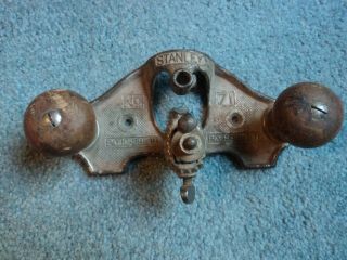 Vintage Stanley No.  71 Open Throat Router Plane
