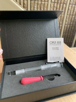 Opus 88 Koloro Fountain Pen - Demonstrator - Fine Point 96083900f