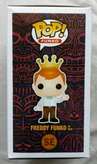 FUNKO POP RICK AND MORTY FREDDY BOX OF FUN 2019/ FREAKY TIKI FUNDAYS EXCLUSIVE 6