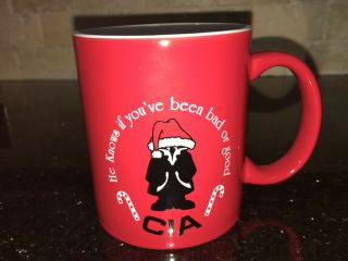 Cia Mug Central Intelligence Agency Santa Knows If You 