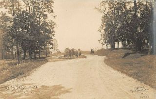 C.  1910 Rppc Road At Shoreham Inn Shoreham Li Ny By Greene