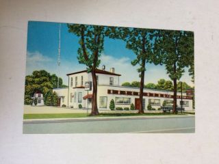Vintage Postcard,  The Dutch Girl,  Restaurant,  Belleville Illinois