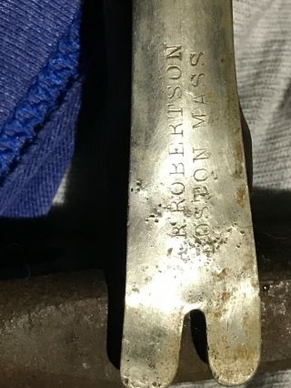 A.  R.  Robertson Bill Posting Hammer OLD,  RARE 36 In 3