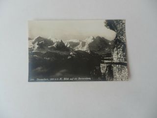 1925 Post Card Stanserhorn,  Switzerland With Dated Cachet