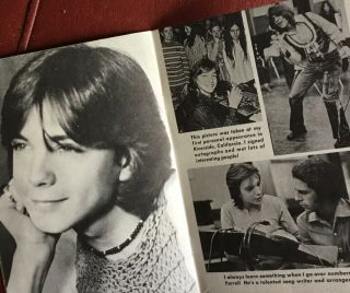 David Cassidy Rare David’s Photo Album 70’s Booklet Fan Club 4