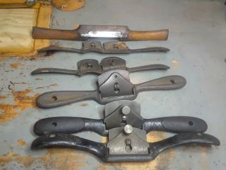 Stanley Spokeshave No.  51,  No.  52 And Others 6 All Together