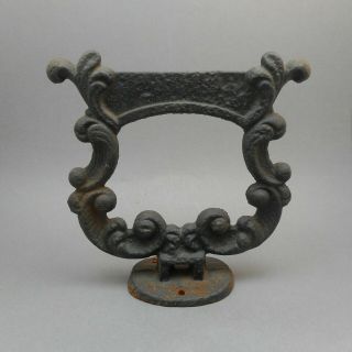 Antique Or Vintage Victorian Style Cast Iron Boot Scraper