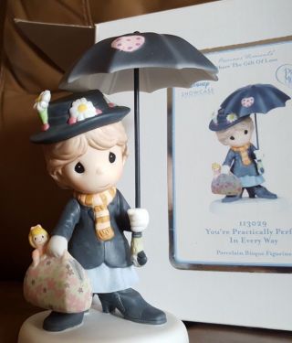PRECIOUS MOMENTS DISNEY ' S MARY POPPINS YOU ' RE PRACTICALLY PERFECT IN EVERY WAY 2