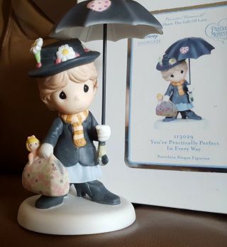 PRECIOUS MOMENTS DISNEY ' S MARY POPPINS YOU ' RE PRACTICALLY PERFECT IN EVERY WAY 8