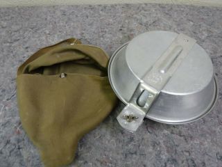 Vintage BSA Boy Scout Mess Kit With Folding Utensils 4