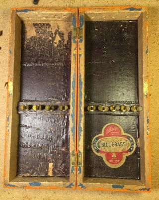 Vintage Blue Grass Belknap Auger Bits (9) Wood With Case 3