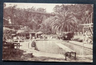 Pasadena,  Ca,  Vista Del Arroyo Hotel Swimming Pool,  Circa 1930 