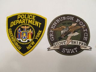 York Greenburgh Police Patch & Swat