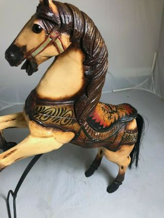 Novelty Wooden Carousel Horse Collectible 5