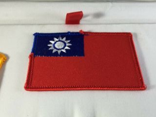 China Gift from Police Dept.  Commissioner of Taipei to Dignitary Epaulettes Set 4