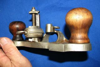 STANLEY No.  71 Hand Router Plane with 1 Cutter Blade Made in England Tool 5