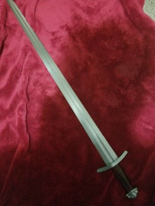 Viking Sword Silver Ulfberht Medieval Norse Warrior Blade 3