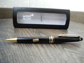 Montblanc Meisterstuck 165 Mechanical Pencil 0.  7 Mm Gold - Coated Classique Pencil