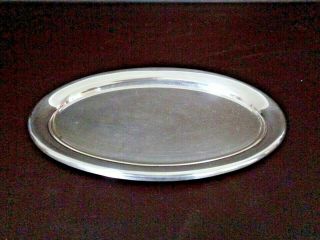 Reed & Barton Silver Plated Oval Serving Tray (3b024)